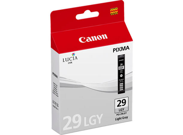 Canon Blekk PGI-29LGY Light-Gray Lyst grått blekk til Pixma Pro 1